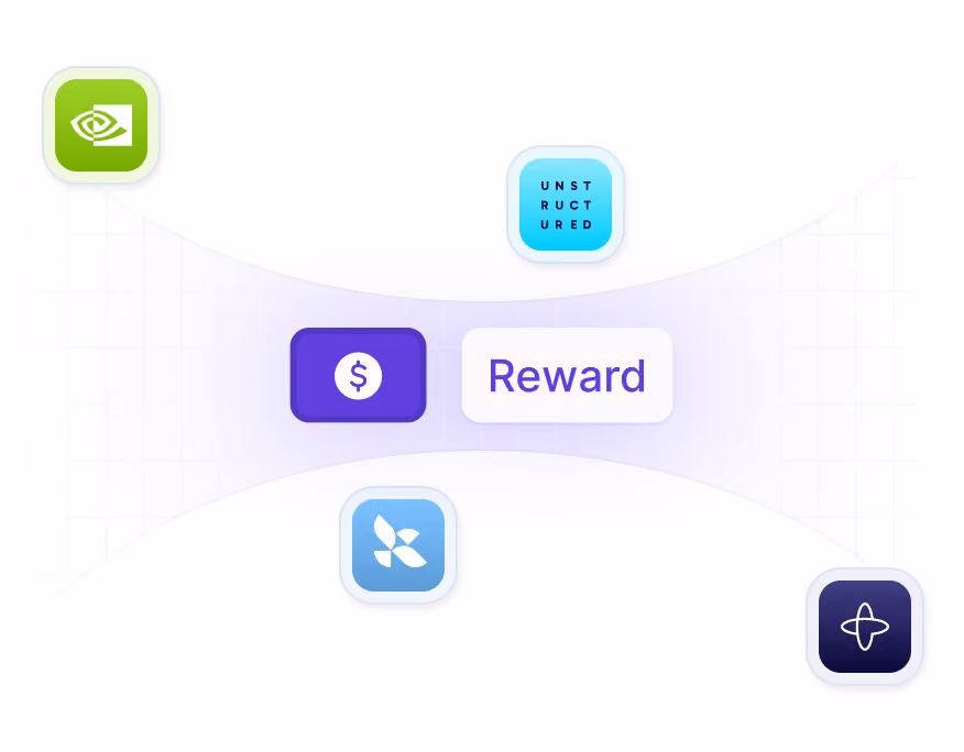 Illustration showing a 20% revenue increase surrounded by technology partner logos, representing revenue growth powered by integrated GTM tools and data.