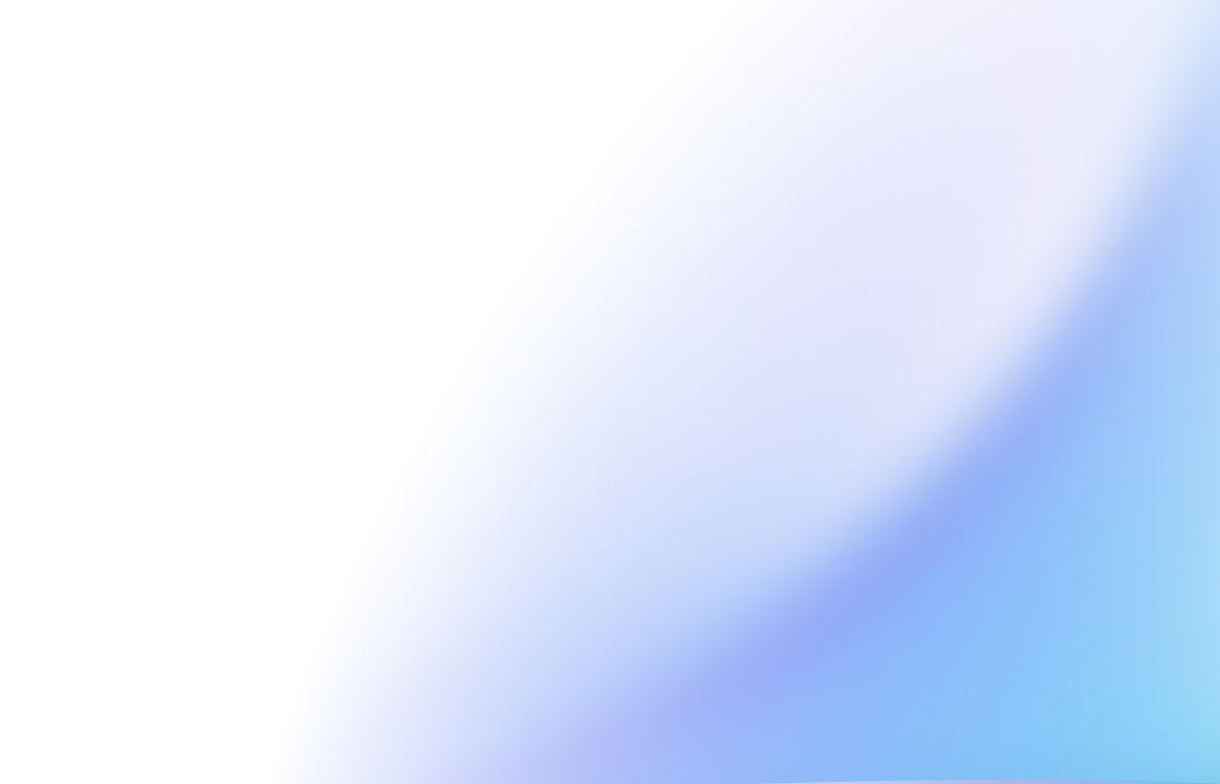 Gradient background blending white, light blue, and purple shades with smooth transitions.