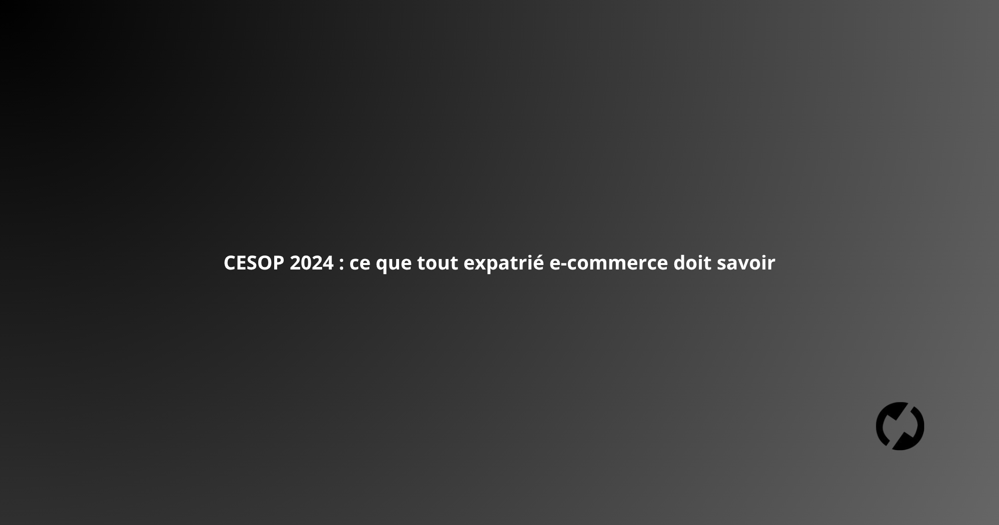 CESOP 2024 : ce que tout expatrié e-commerce doit savoir