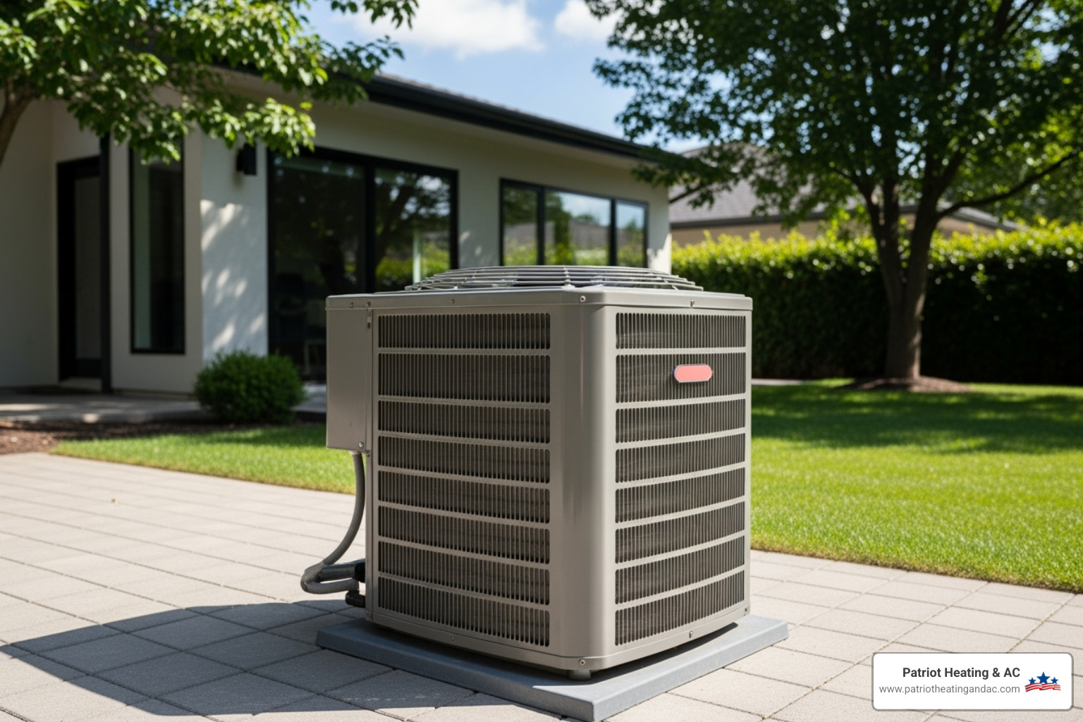 Clean outdoor condenser unit with proper clearance - Fix air conditioner