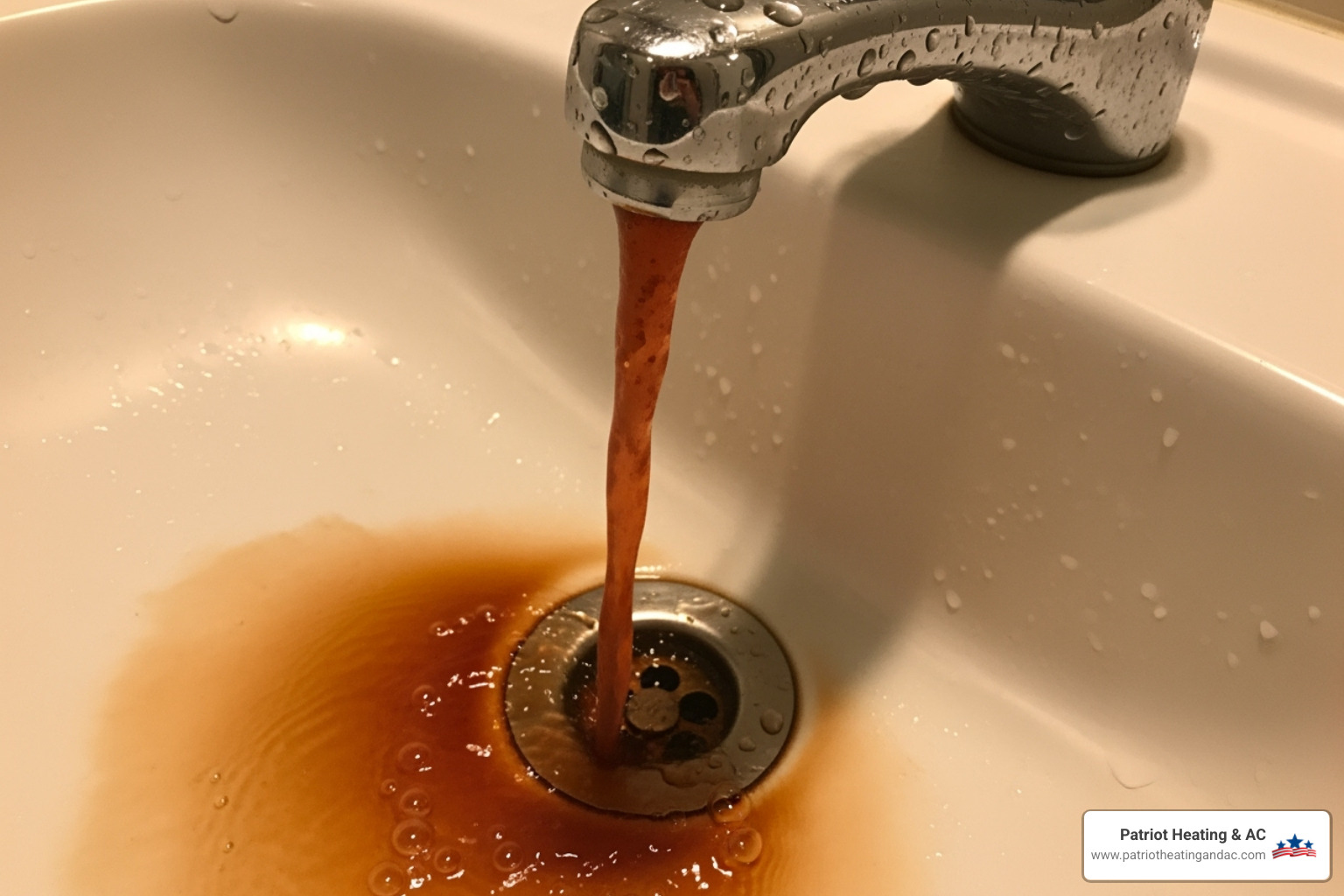 discolored rusty water from faucet - gas water heater repair discolored rusty water from faucet - gas water heater repair