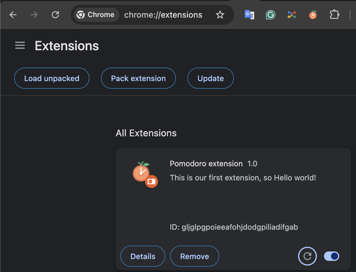 Updated icon for the extension