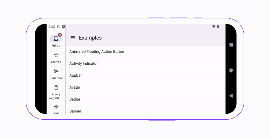 React Native Paper 5.0 example