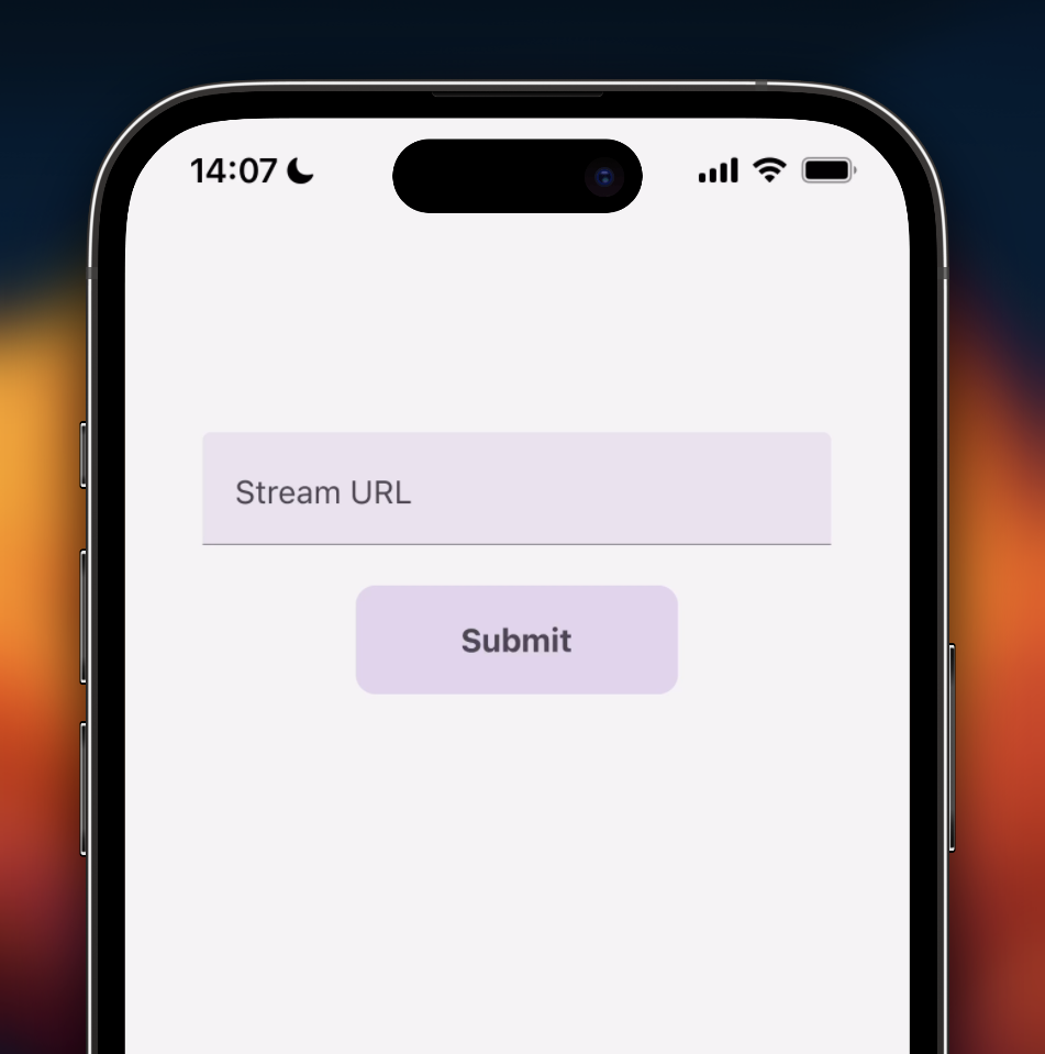 screenshot of DashboardScreen