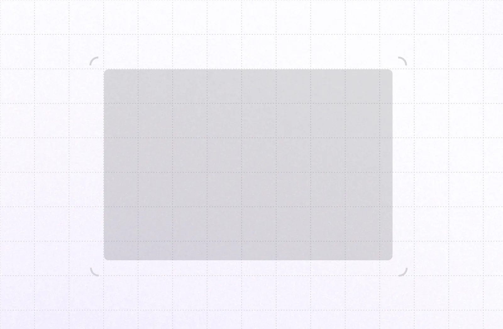 Window frame with resize handles