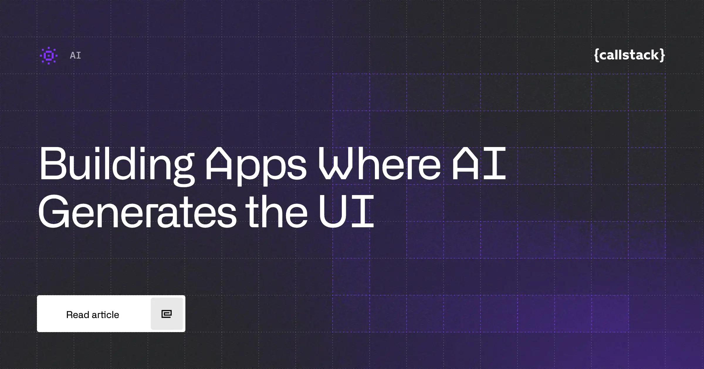 App Inc Building Apps Where AI Generates the UI