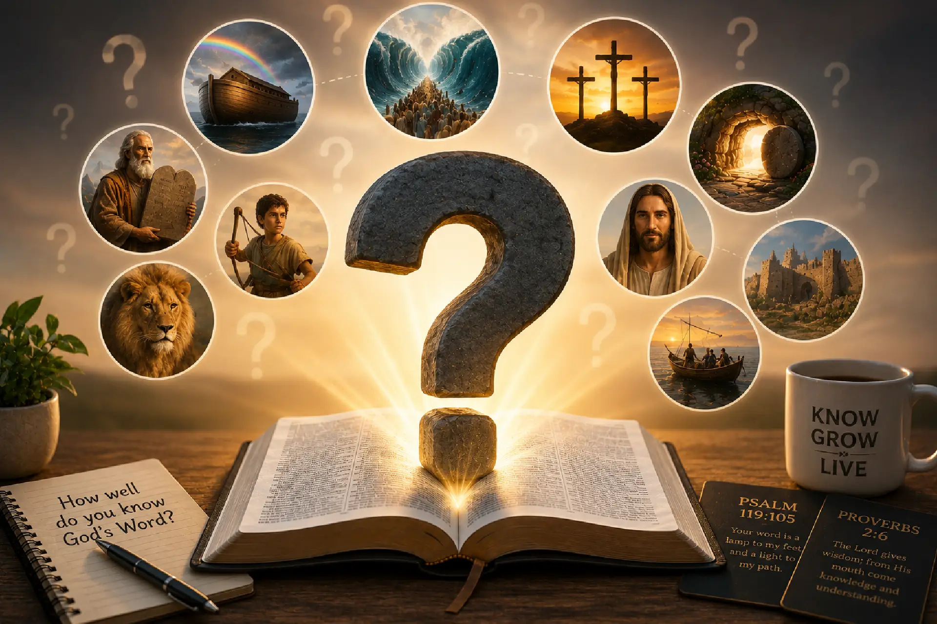 50 Bible Questions Every Christian Should Know