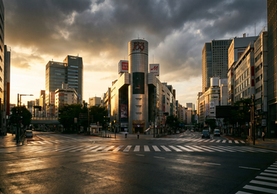 Japan -- Shibuya Crossing, Tokyo