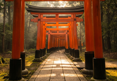 Japan -- Fushimi Inari Shrine, Kyoto