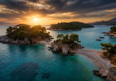 Albania -- Ksamil Islands