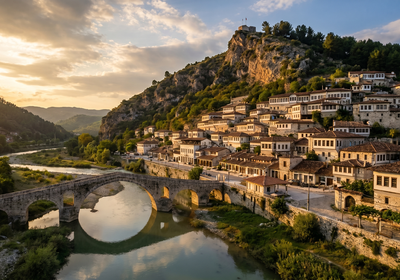 Albania -- The historic city of Berat