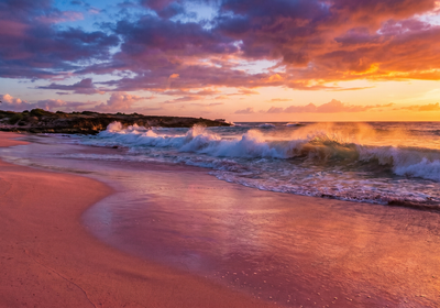 Antigua and Barbuda -- Pink Sand Beach, Barbuda