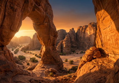 Algeria -- Tassili n'Ajjer National Park