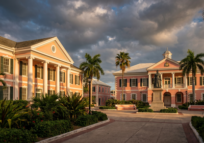 Bahamas -- Parliament Square in Nassau