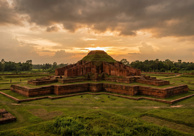 Bangladesh -- Somapura Mahavihara at Paharpur