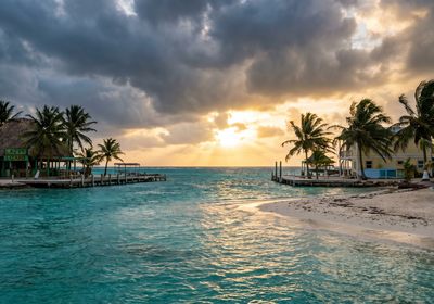 Belize -- The Split at Caye Caulker