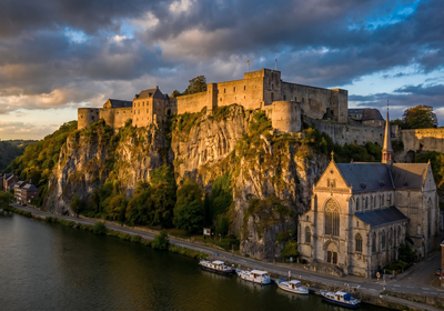 Belgium -- The Citadel of Dinant