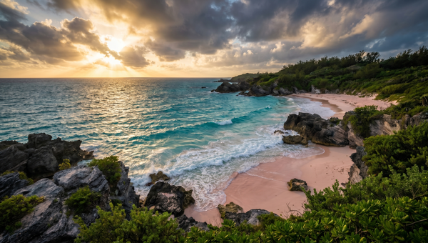 Bermuda hero -- Horseshoe Bay Beach