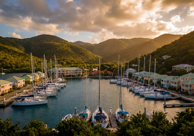 British Virgin Islands -- Soper's Hole Marina, Tortola