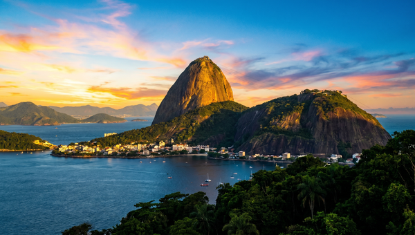 Brazil hero -- Christ the Redeemer overlooking Rio de Janeiro