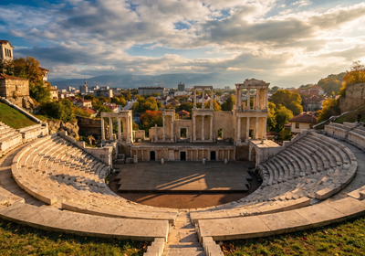 Bulgaria -- Plovdiv Roman Theatre