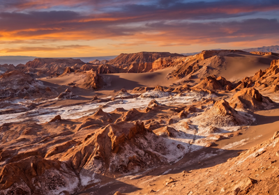 Chile -- Valle de la Luna in the Atacama Desert