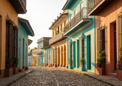 Cuba -- The colorful colonial streets of Trinidad