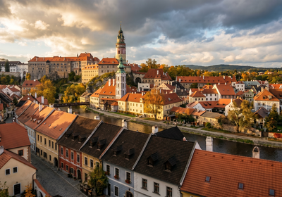 Czech Republic -- Český Krumlov Old Town
