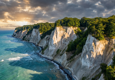 Denmark -- The white cliffs of Møns Klint