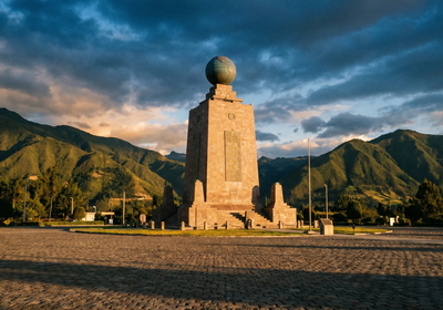 Ecuador -- Mitad del Mundo monument
