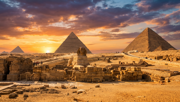 Egypt hero -- The Pyramids of Giza