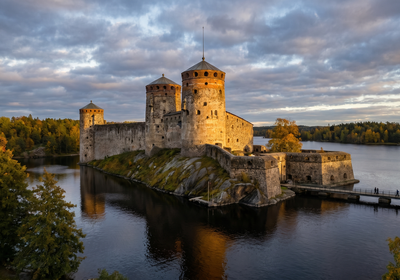 Finland -- Olavinlinna Castle