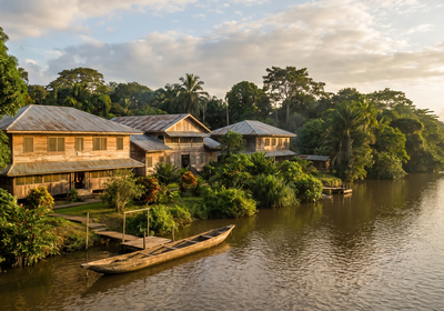 Gabon -- Albert Schweitzer Hospital, Lambaréné