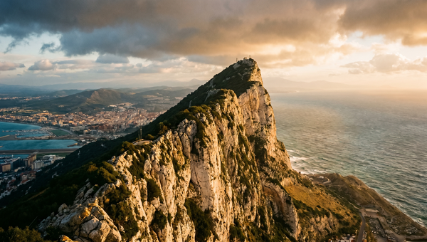 Gibraltar hero -- The Rock of Gibraltar