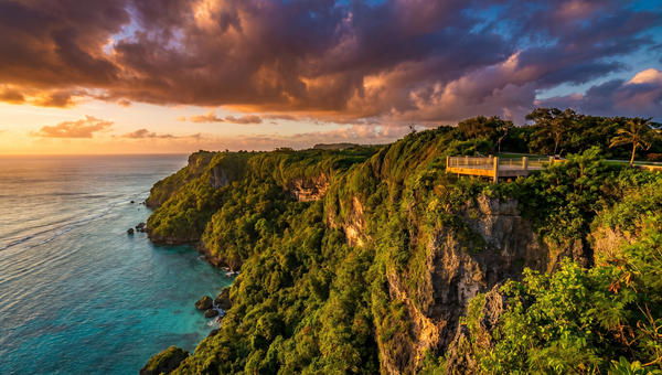 Guam hero -- Two Lovers Point