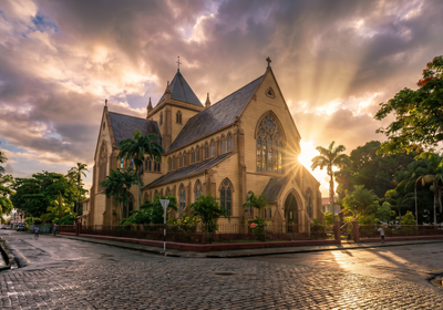 Guyana -- St. George's Cathedral, Georgetown