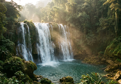 Honduras -- Pulhapanzak Waterfalls