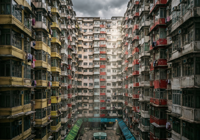 Hong Kong -- The Monster Building in Quarry Bay
