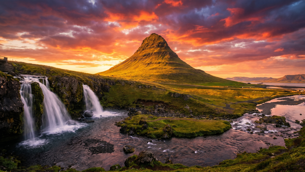 Iceland hero -- Kirkjufell Mountain
