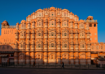 India -- Hawa Mahal palace in Jaipur