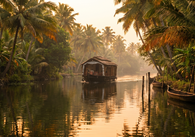 India -- Kerala backwaters
