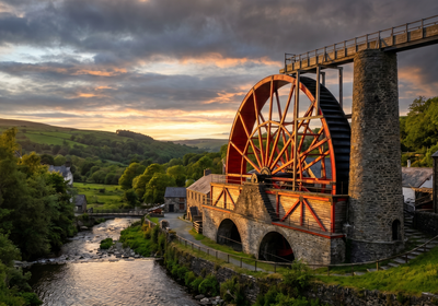 Isle of Man -- The Great Laxey Wheel