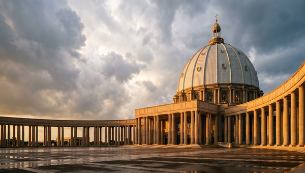 Ivory Coast hero -- Basilica of Our Lady of Peace of Yamoussoukro