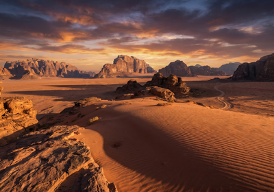 Jordan -- Wadi Rum desert