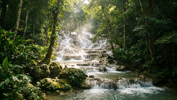 Jamaica hero -- Dunn's River Falls