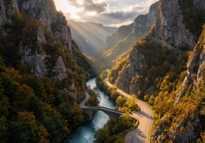 Kosovo -- Rugova Canyon