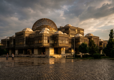 Kosovo -- National Library of Kosovo, Pristina