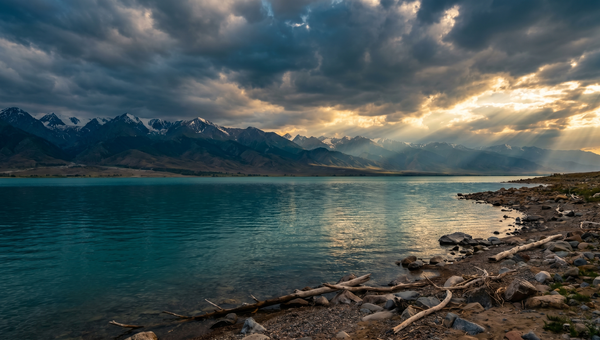 Kyrgyzstan hero -- Issyk-Kul Lake