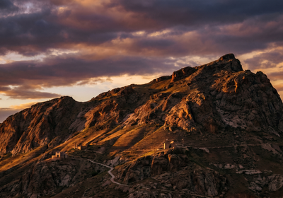 Kyrgyzstan -- Sulaiman-Too Sacred Mountain