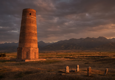 Kyrgyzstan -- Burana Tower